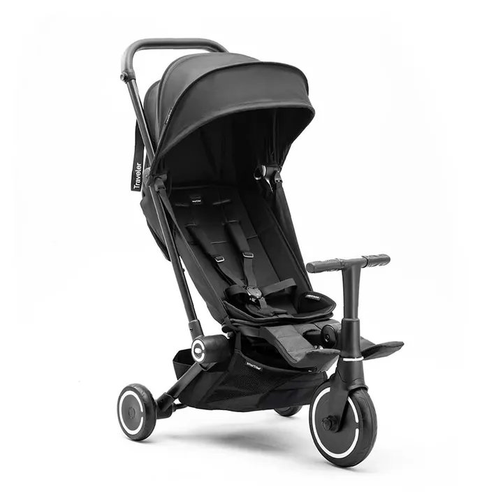 Коляска-велосипед smarTrike Traveler Black — Photo 10