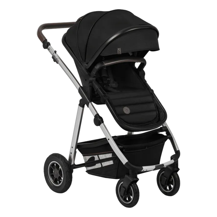Універсальна коляска 2 в 1 Lionelo AMBER BLACK SILVER — Photo 6