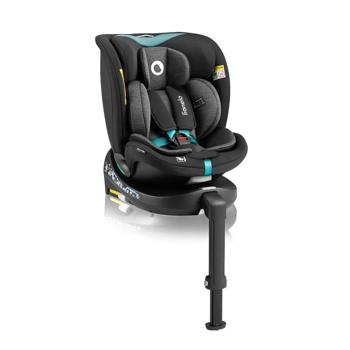 Дитяче автокрісло Lionelo NAVY I-SIZE BLACK TURQUOISE — Photo 7