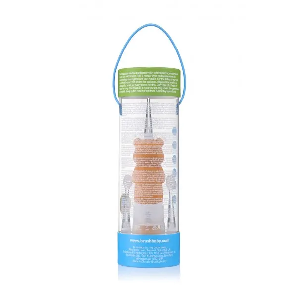 Електрична зубна щітка Sonic Toothbrush (0-10 років) - Тобі Тигрик, (Brush-baby) — Photo 8