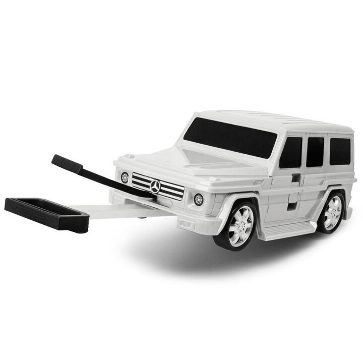 Валіза-машинка RIDAZ MERCEDES-BENZ G-Class білий — Photo 12