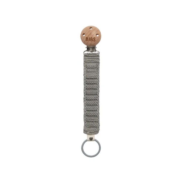 Тримач для пустушки в'язаний BIBS Pacifier Clip Knitted Cloud — Photo 4