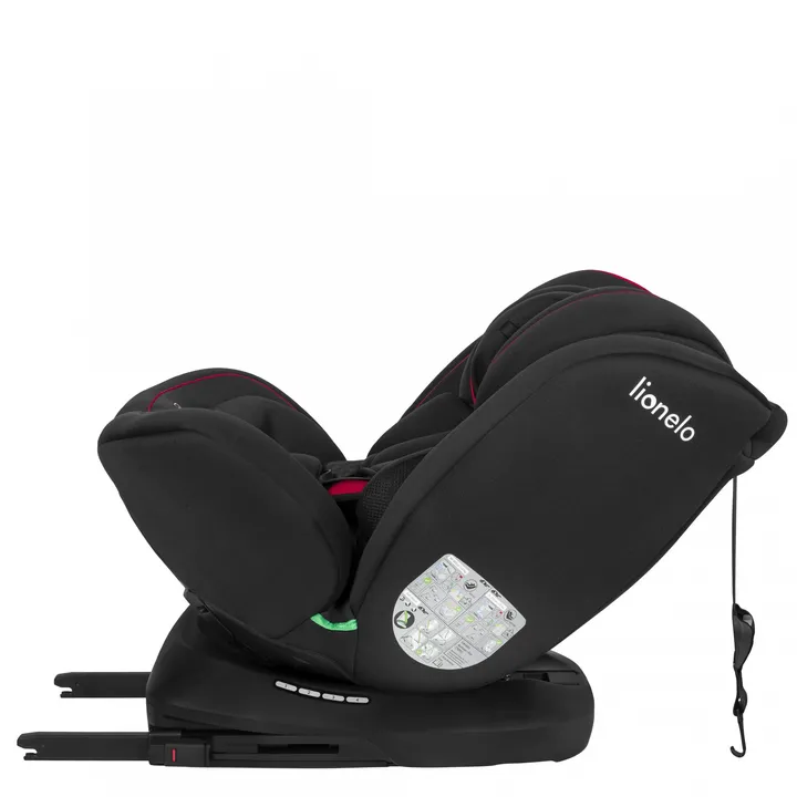 Дитяче автокрісло Lionelo BASTIAAN I-SIZE BLACK RED — Photo 17
