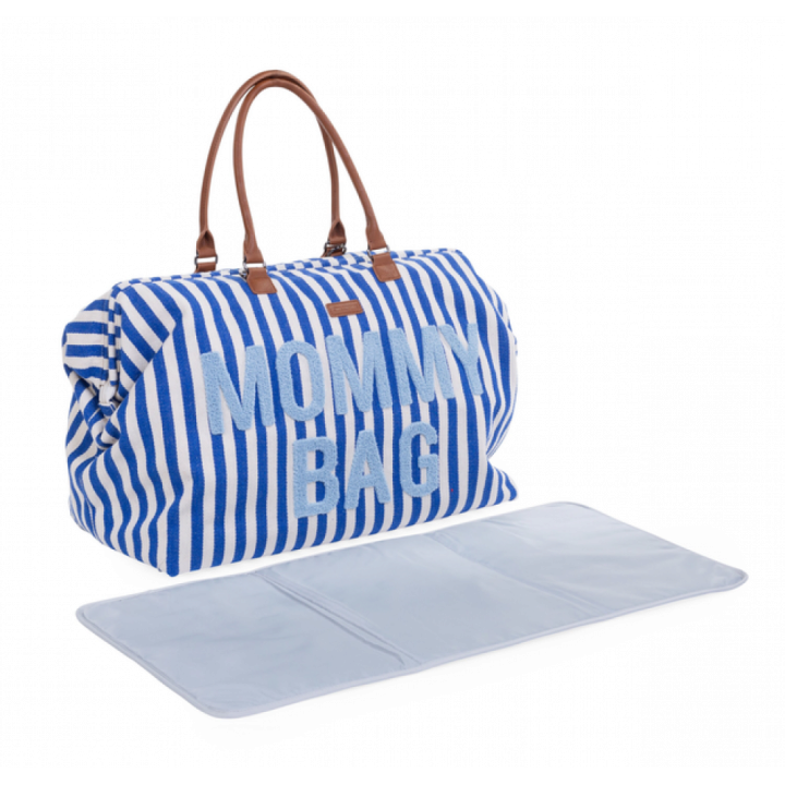 Сумка Childhome Mommy bag stripes electric blue — Photo 21