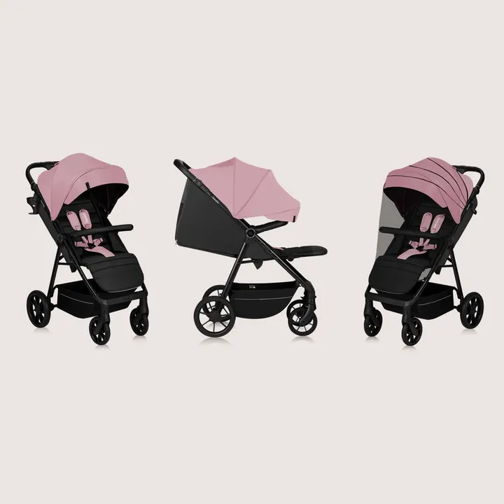 Прогулянкова коляска Lionelo MIRA PINK ROSE — Photo 9