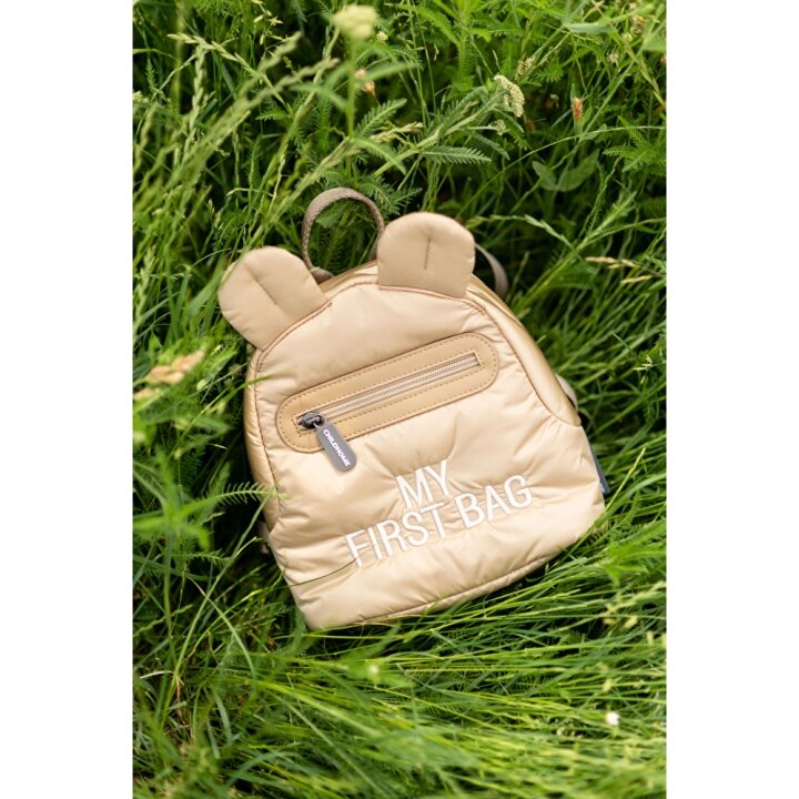 Рюкзак дитячий Childhome My first bag puffered beige — Photo 25