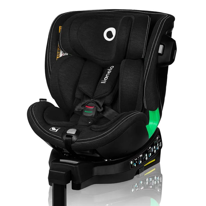 Дитяче автокрісло Lionelo HARMONY I-SIZE BLACK CARBON BAMBOO — Photo 3