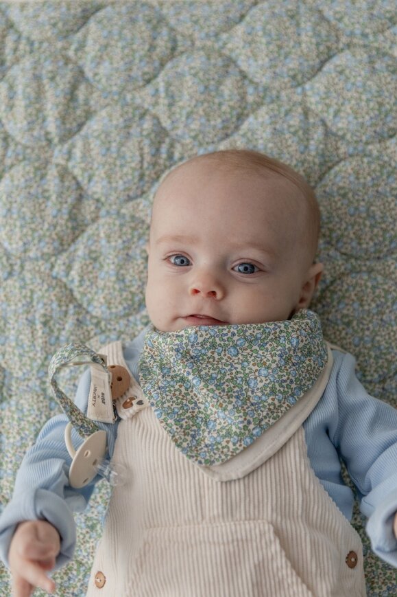 Нагрудник BIBS x Liberty Bandana Bib – Eloise Ivory — Photo 6