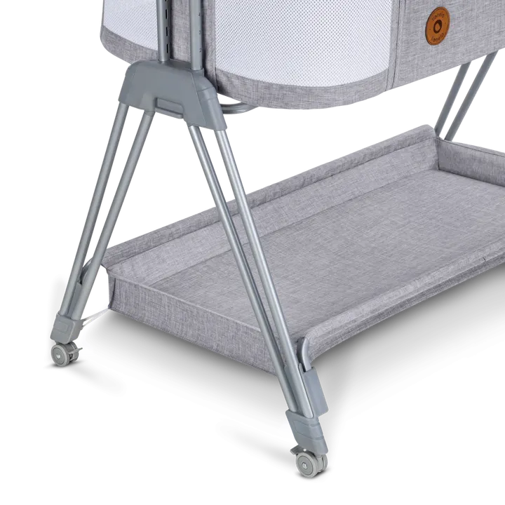 Ліжечко приставне Lionelo LUNA GREY CONCRETE — Photo 7