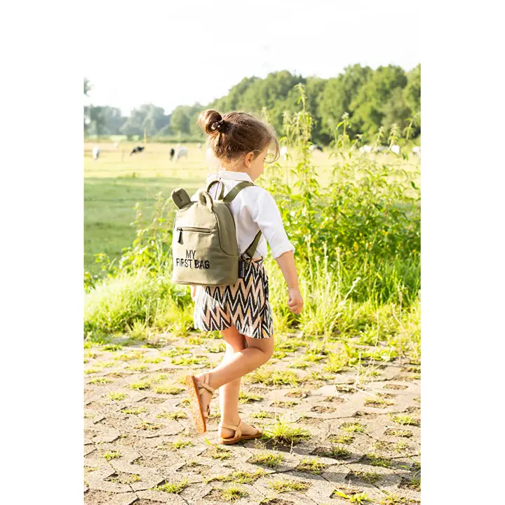 Рюкзак дитячий Childhome My first bag khaki, арт. CWKIDBKA — Photo 24