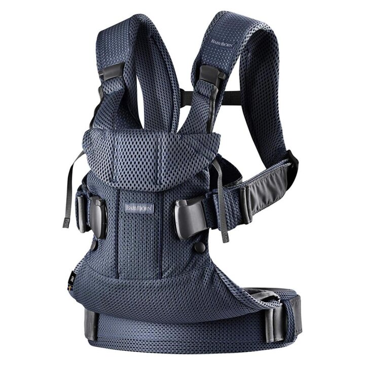 Рюкзак &quot;BB®Baby Carrier ONE Air (Navy blue, Mesh)&quot;, синій BabyBjörn — Photo 7