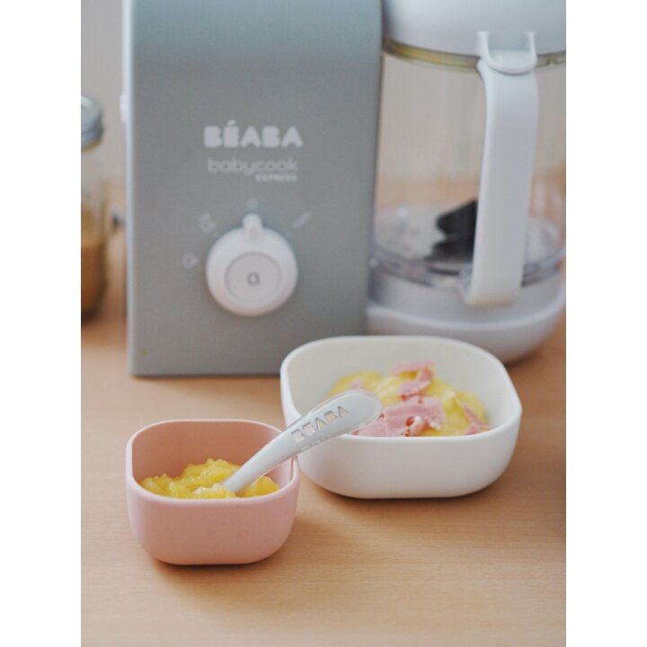 Пароварка - блендер Beaba Babycook Express сірий — Photo 35