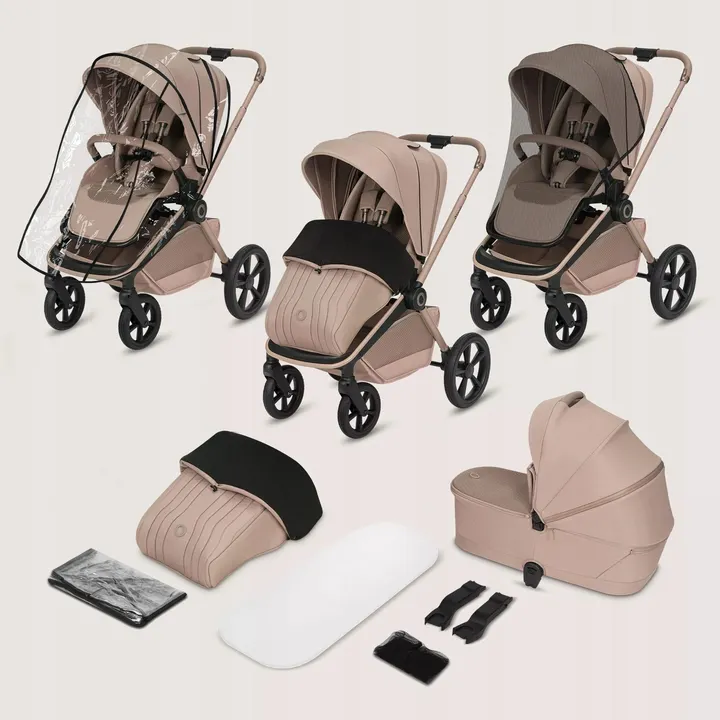 Універсальна коляска 3 в 1 Lionelo FREYA 3IN1 BEIGE SAND — Photo 14