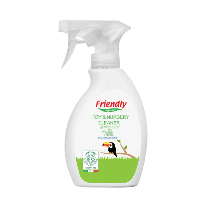 Органічний очищаючий засіб для дитячої кімнати та іграшок Friendly Organic 250 мл — Photo 17