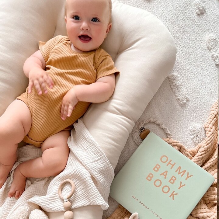 Oh My Baby Book для для дівчинки, оливка — Photo 32