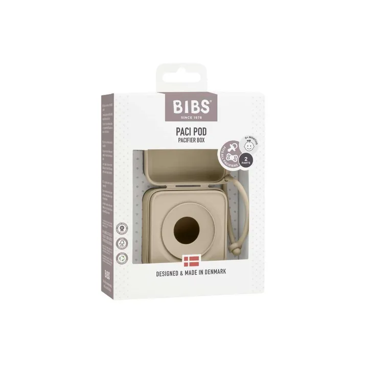 Контейнер для пустушок BIBS Pacifier Box Vanilla — Photo 15