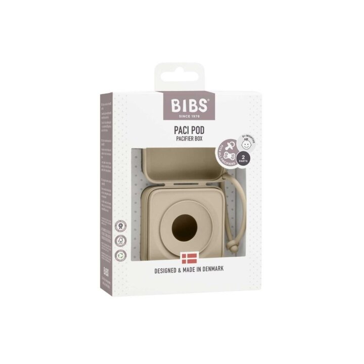 Контейнер для пустушок BIBS Pacifier Box Vanilla — Photo 15