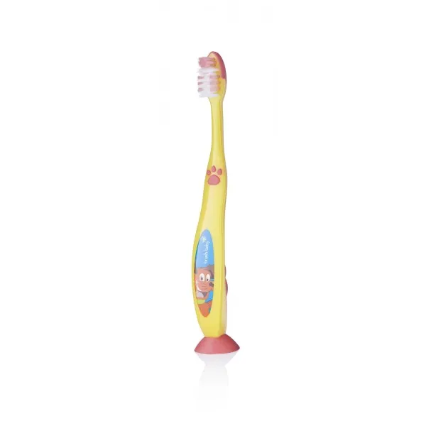 Зубна щітка Flossbrush (від 6 років) - Yellow, (Brush-baby) — Photo 6