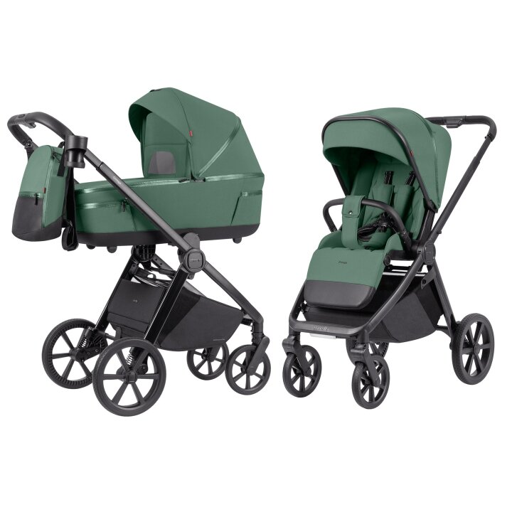 Коляска універсальна CARRELLO Omega CRL-6540 (2in1) Nova Green /1/