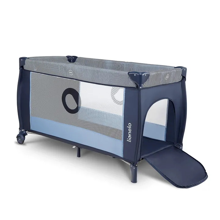 Ліжечко-манеж Lionelo SVEN PLUS BLUE NAVY — Photo 17