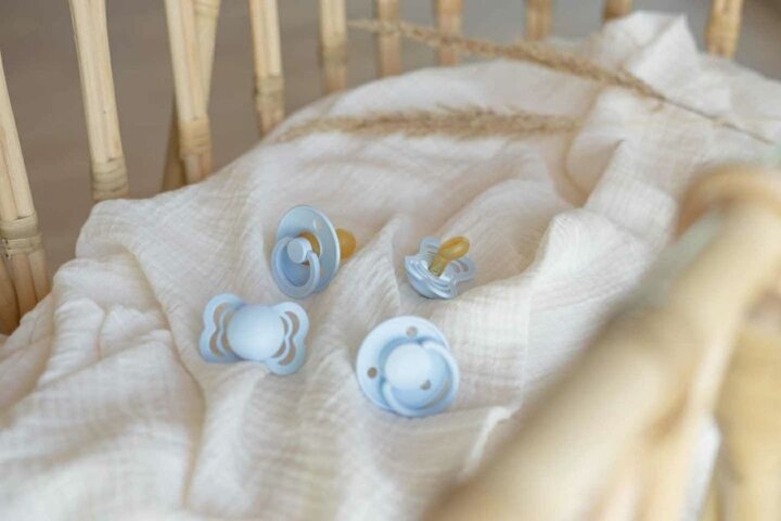 Набір сосок пустушок BIBS Try It Collection Baby Blue від народження 0-6 міс — Photo 7