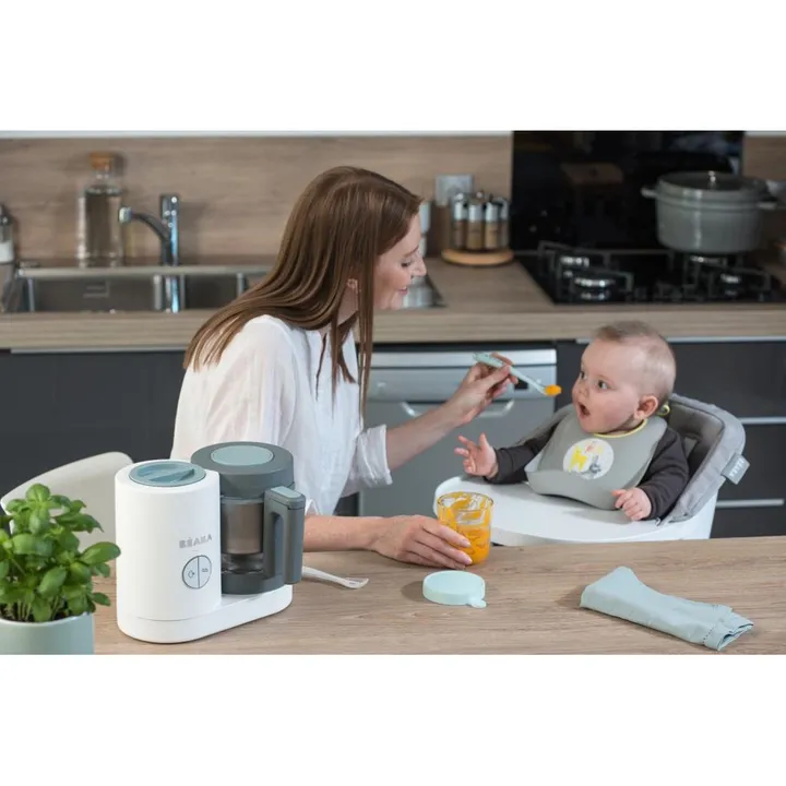 Пароварка - блендер Beaba Babycook Neo сірий/білий, арт. 912773 — Photo 23