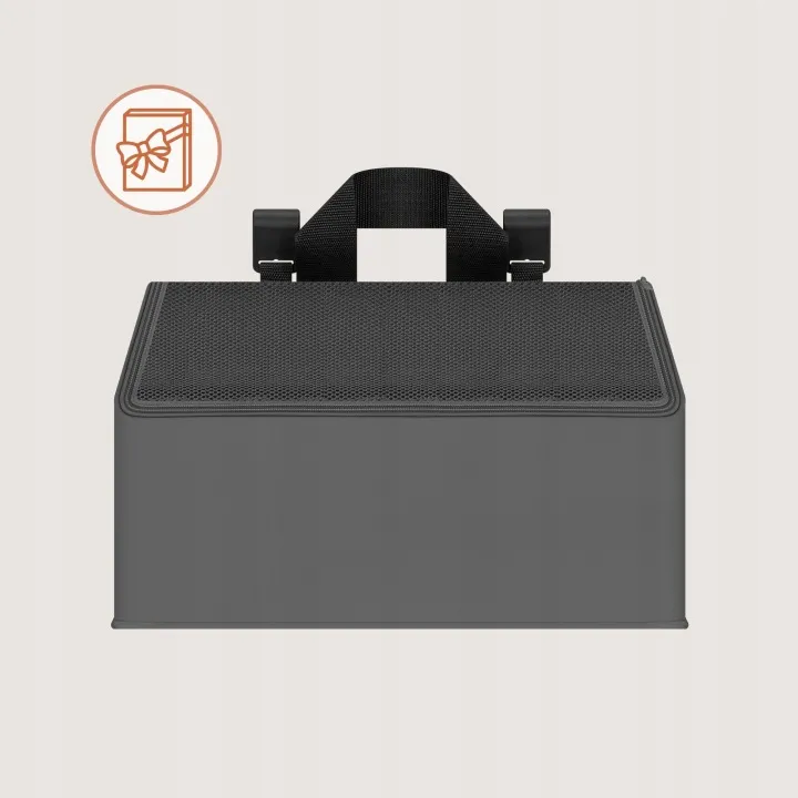 Органайзер для ліжечка Lionelo SIDEPOCKET MEDIUM GREY — Photo 9