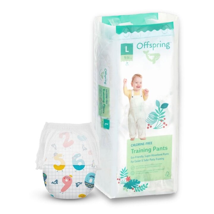 Підгузки-трусики Offspring Fun Figures, розмір L, 9-14 кг, 36 шт. — Photo 8