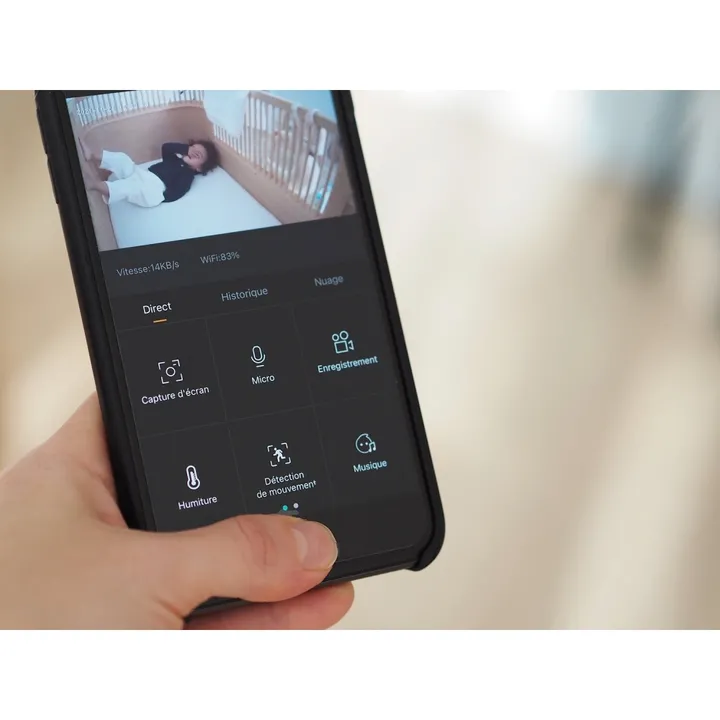 Відеоняня Beaba Zen Premium 2.0, арт. 930330 — Photo 24