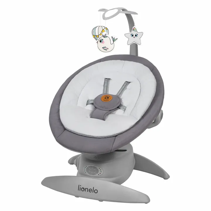 Крісло-гойдалка Lionelo MELL GREY STONE — Photo 12
