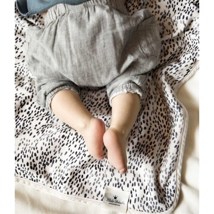 Дитячий плєд Elodie Details Pearl Velvet Blanket Dots Of Fauna — Photo 5