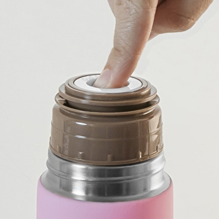 Термос для рідин рожевий SILKY THERMOS PINK 350ML — Photo 10