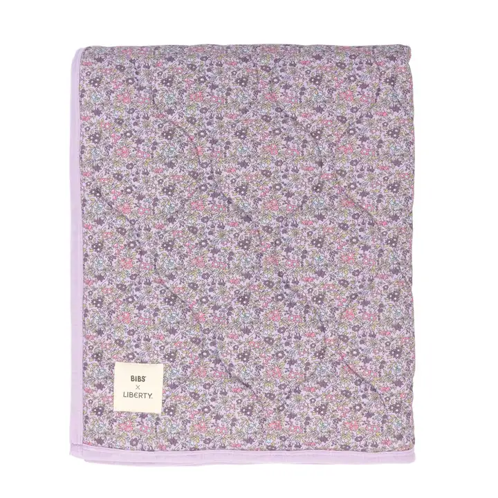 Стьобана ковдра BIBS x Liberty Quilted Blanket Eloise-ivory — Photo 11