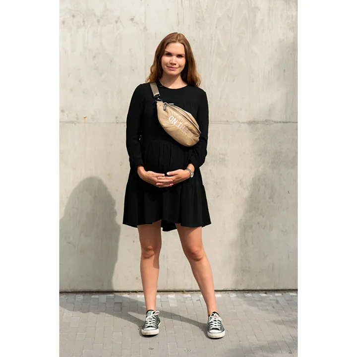 Сумка через плече Childhome Banana bag puffered beige, арт. CWBANAPBE — Photo 26