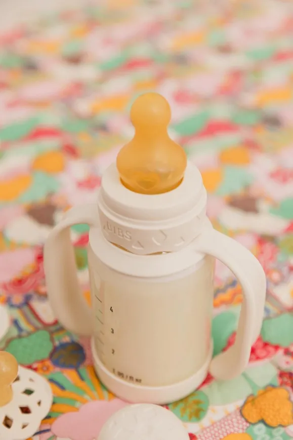 Кришка дитячої пляшечки BIBS Boheme Baby Bottle Cap Ivory — Photo 8