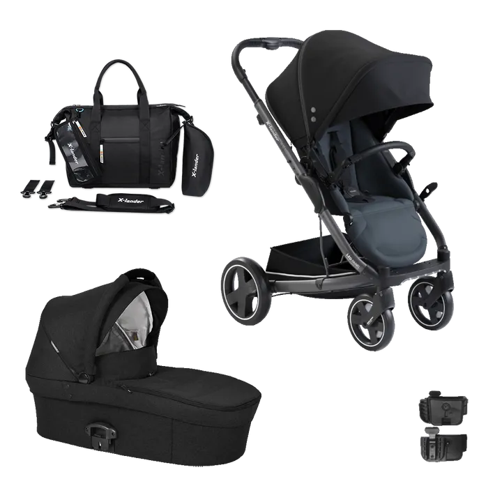 Люлька до коляска X-lander X-Pram Light 2.0 - Astral Black — Photo 21