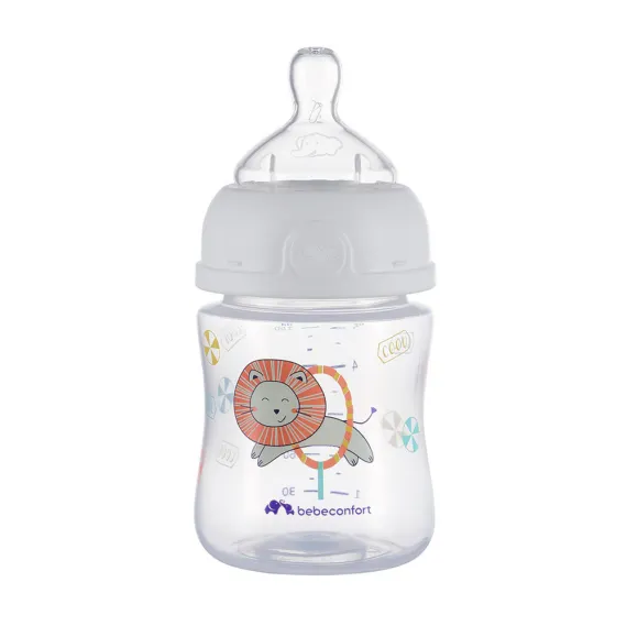 Пляшечка для годування BEBE CONFORT EMO PP 150ML T0 FF біла