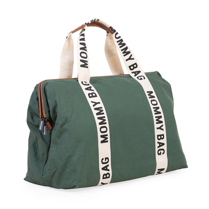 Сумка Childhome Mommy bag Signature canvas green — Photo 16