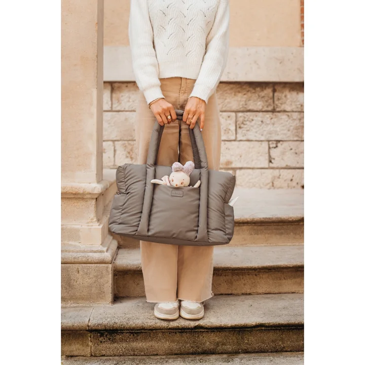 Сумка для мами Beaba Puffy Paris бежевий, арт. 940318 — Photo 22