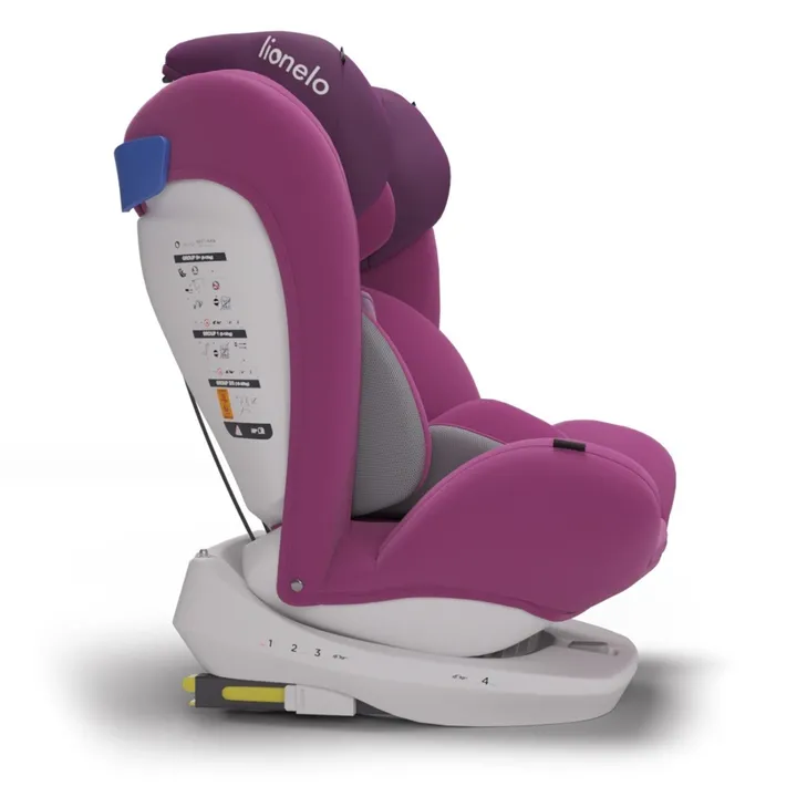 Дитяче автокрісло Lionelo BASTIAAN VIOLET (white base) — Photo 5