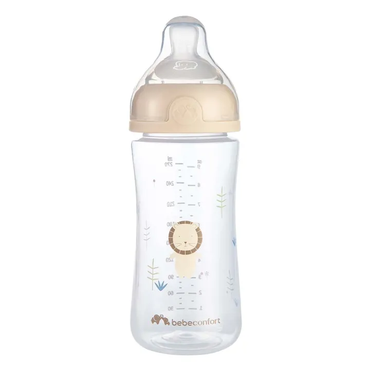 Пляшечка для годування BEBE CONFORT Physio Air 270ml Sand 3+