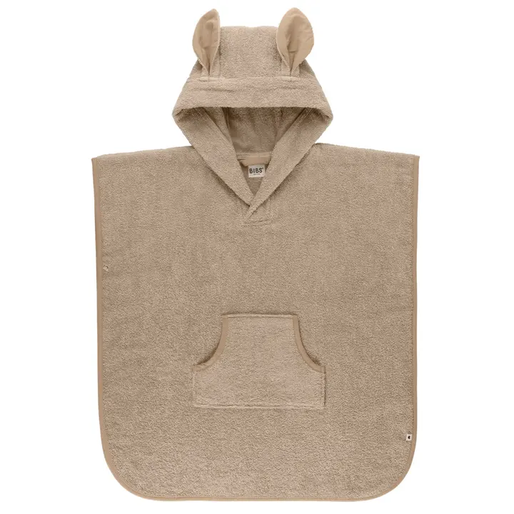 Рушник пончо з капюшоном BIBS Kangaroo Poncho Toddler Petrol — Photo 9