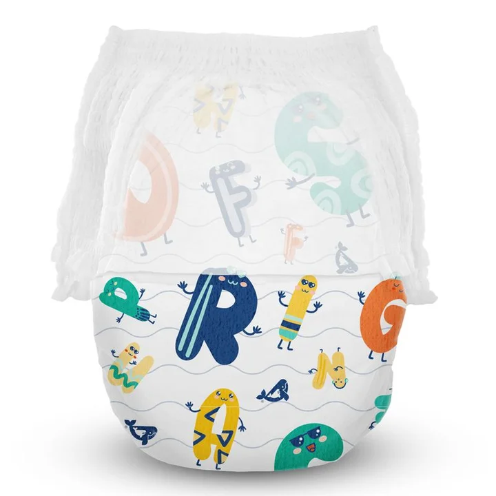 Підгузки-трусики Offspring® розмір M, 6-11 кг, 42 шт, Літери — Photo 9