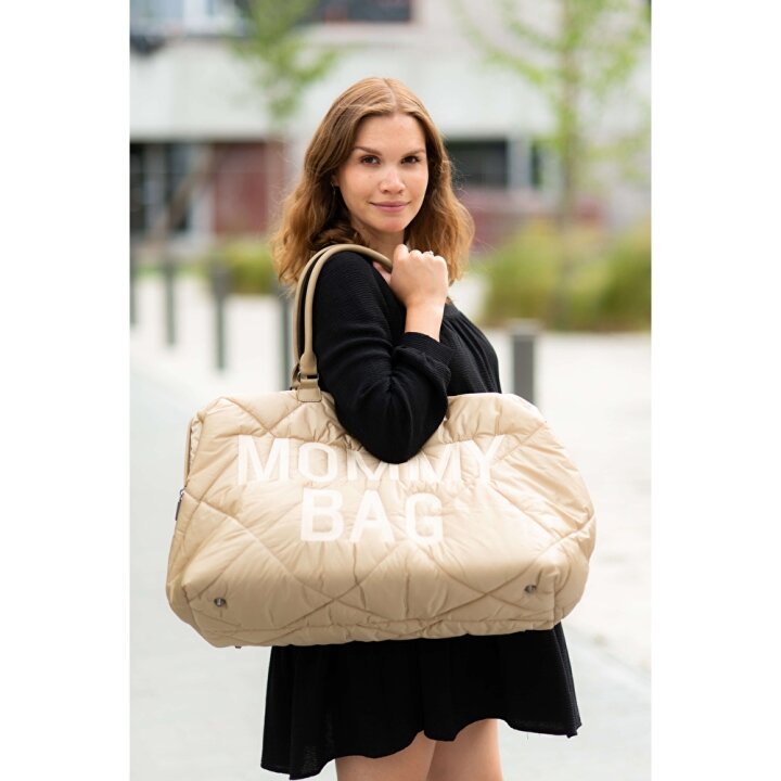 Сумка Childhome Mommy bag puffered beige — Photo 41