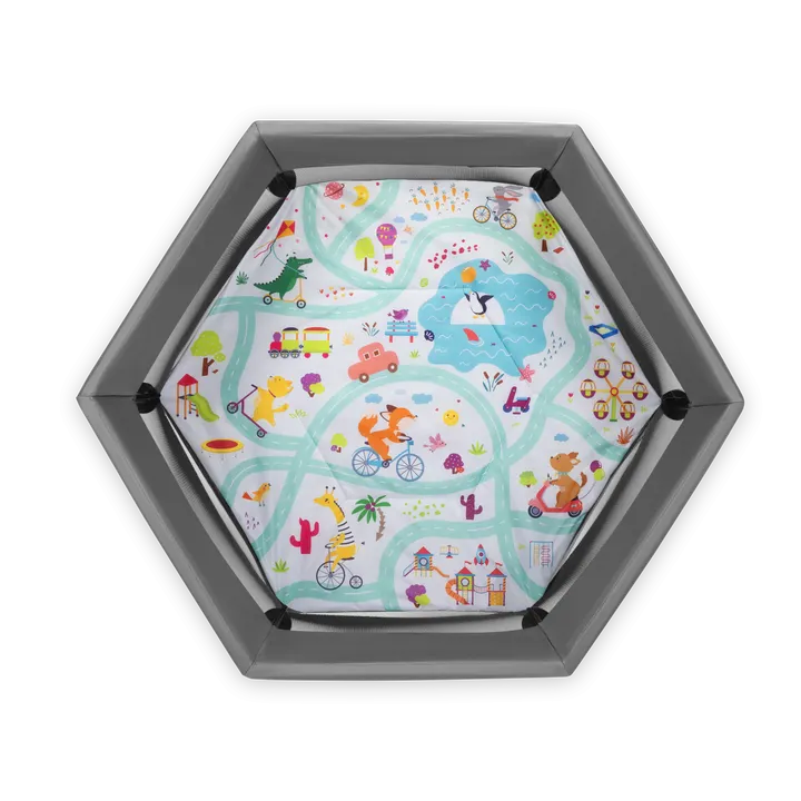 Манеж Lionelo ROEL GREY MULTICOLOR — Photo 5