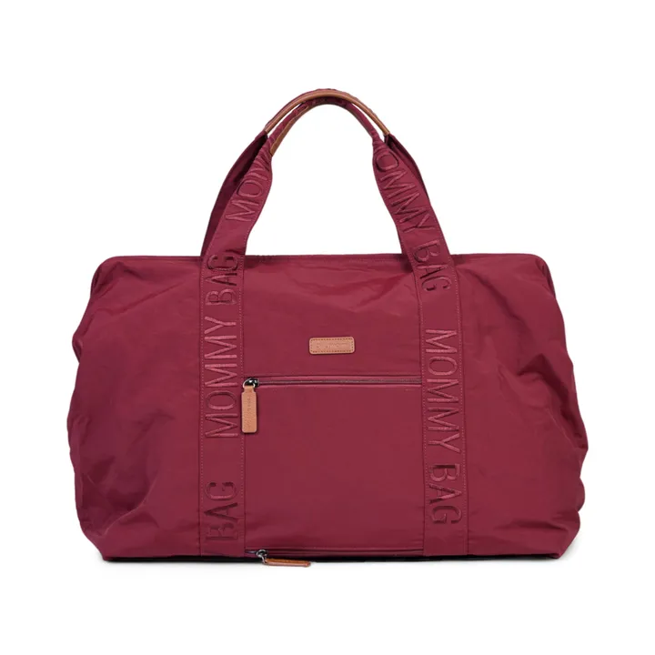 Сумка Childhome Mommy bag Signature burgundy, арт. CWMBBSUBU — Photo 29