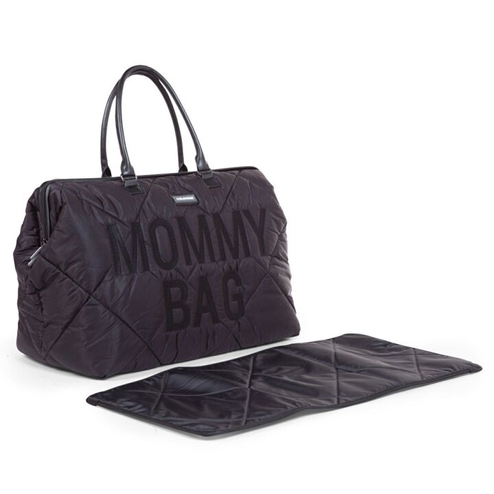 Сумка Childhome Mommy bag puffered black — Photo 22