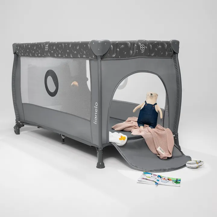 Манеж Lionelo STEFI PLUS GREY WHITE — Photo 5