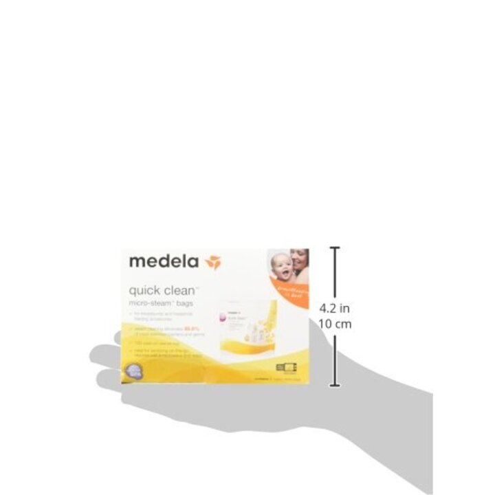 Пакети Medela Quick Clean Microwave Bags для парової стерилізації в мікрохвильовій печі (5 шт) — Photo 3