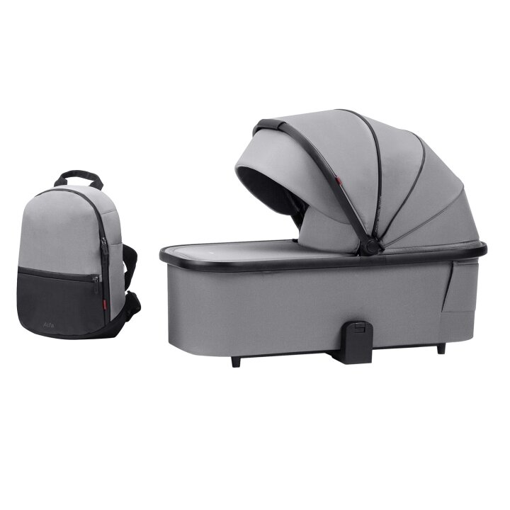 Люлька CARRELLO Alfa CRL-6507/1 Feather Grey /1/